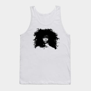 SZA Retro Art Design Tank Top